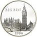 Coin, France, Big Ben, 100 Francs-15 Ecus, 1994, BE, MS(65-70), Silver, KM:1070
