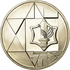 Coin, Israel, 2 Sheqalim, 1983, Stuttgart, Proof, MS(65-70), Silver, KM:130