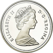 Coin, Canada, Elizabeth II, Dollar, 1989, Royal Canadian Mint, Ottawa, Proof