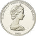 Coin, TURKS & CAICOS ISLANDS, Elizabeth II, Santa Maria, 20 Crowns, 1992, Proof
