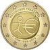 France, 2 Euro, Europe, 10 Ans d'Union Monétaire, 2009, BE, FDC, Bi-Metallic