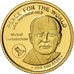 Coin, GAMBIA, THE, Mikhaïl Gorbatchev, 200 Dalasis, 2014, MS(65-70), Gold