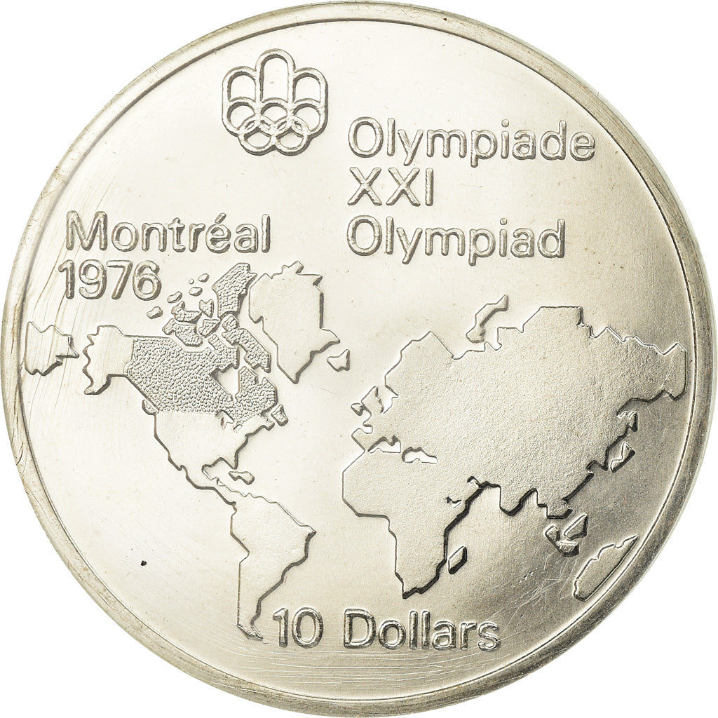 Coin, Canada, Elizabeth II, 10 Dollars, 1973, Royal Canadian Mint, Ottawa