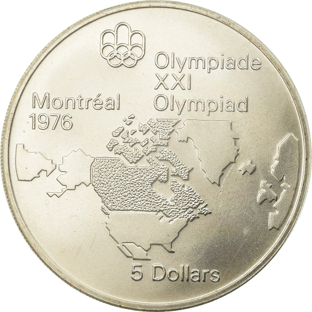 Coin, Canada, Elizabeth II, 5 Dollars, 1973, Royal Canadian Mint, Ottawa