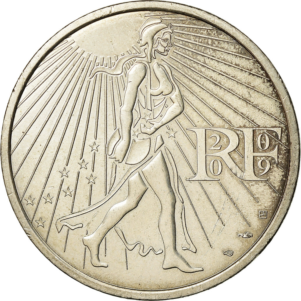 Francia, 25 Euro, 2009, EBC, Plata, Gadoury:EU338, KM:1581