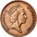 Coin, Great Britain, Elizabeth II, 2 Pence, 1988, EF(40-45), Bronze, KM:936