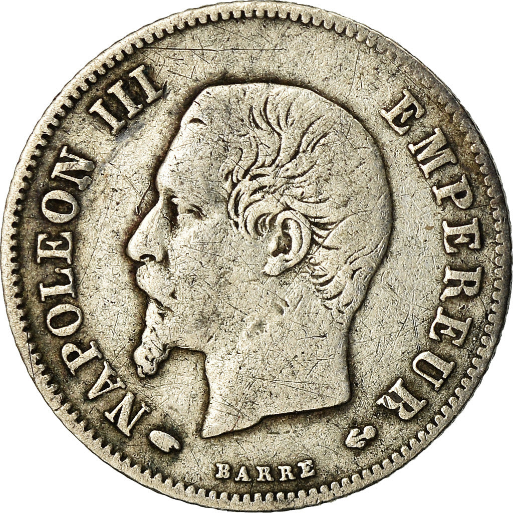 Monnaie, France, Napoleon III, Napoléon III, 20 Centimes, 1856, Paris, TB