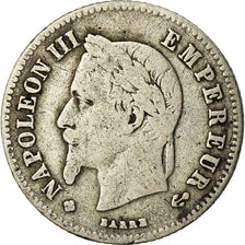 Coin, France, Napoleon III, Napoléon III, 20 Centimes, 1866, Strasbourg