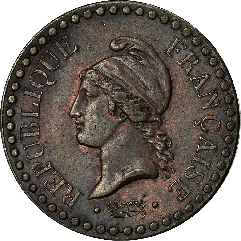 Coin, France, Dupré, Centime, 1848, Paris, VF(30-35), Bronze, KM:754