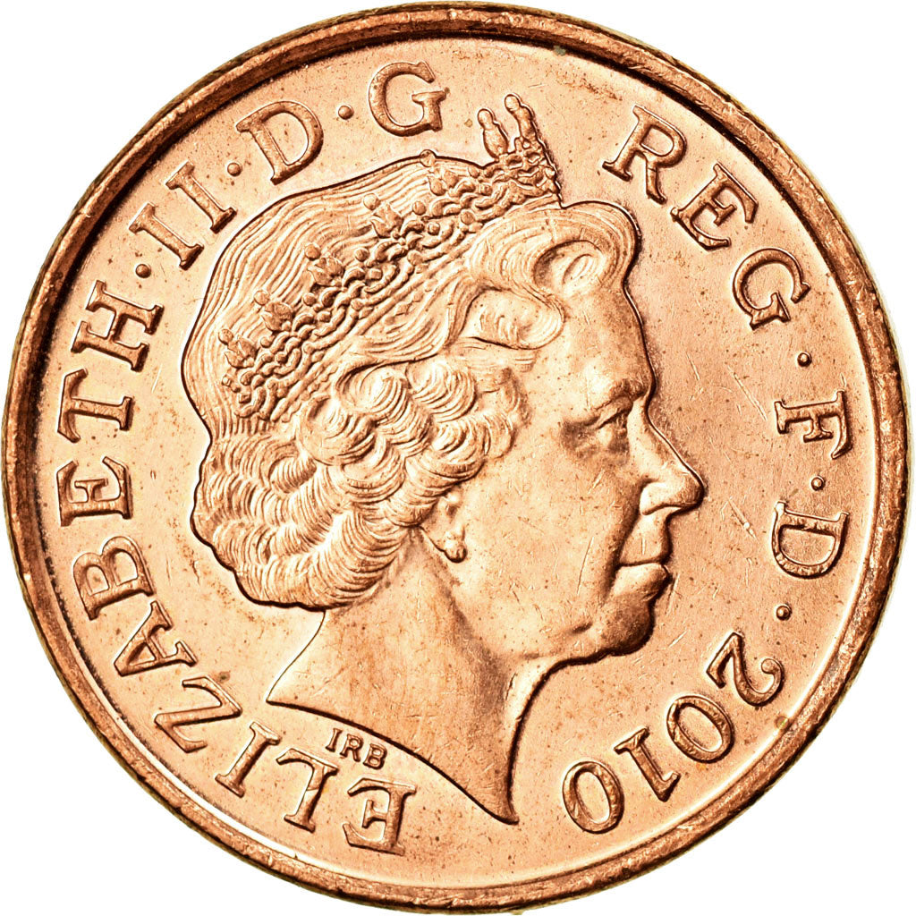 Monnaie, Grande-Bretagne, Elizabeth II, Penny, 2010, SUP, Copper Plated Steel