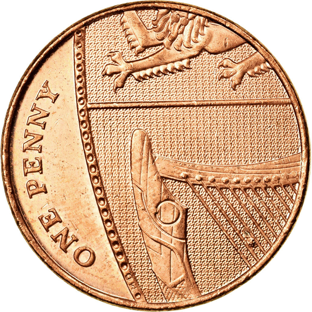 Monnaie, Grande-Bretagne, Elizabeth II, Penny, 2010, SUP, Copper Plated Steel