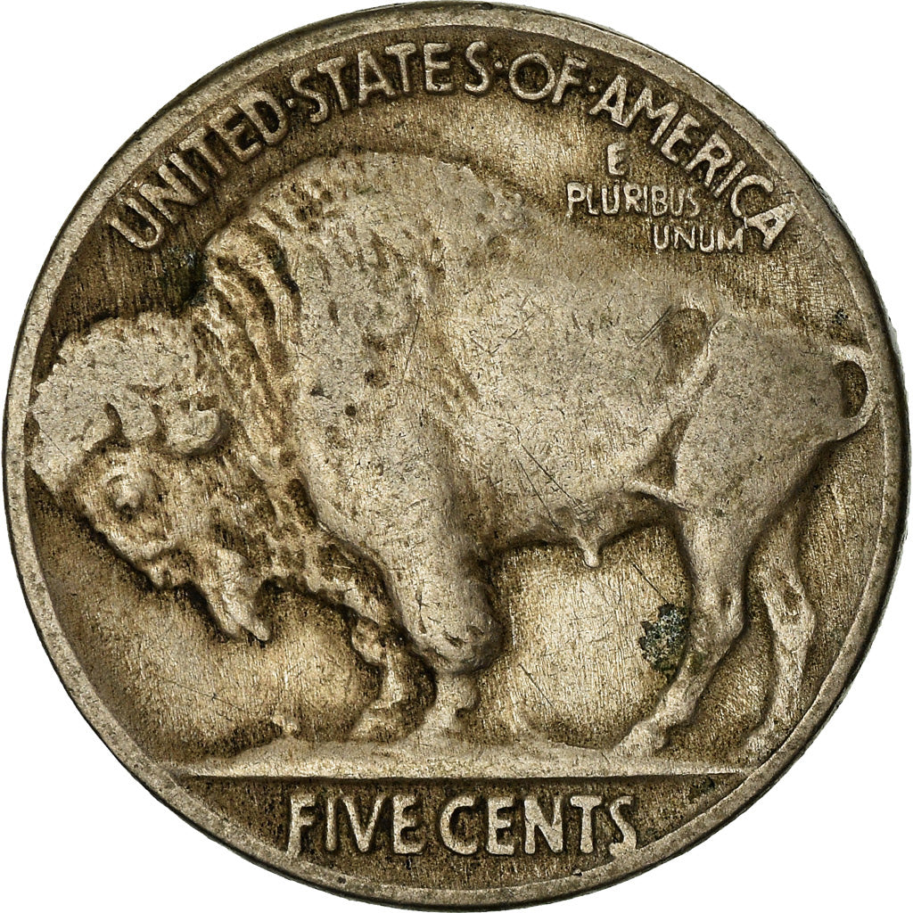 Moneda, Estados Unidos, Buffalo Nickel, 5 Cents, 1937, U.S. Mint, Philadelphia
