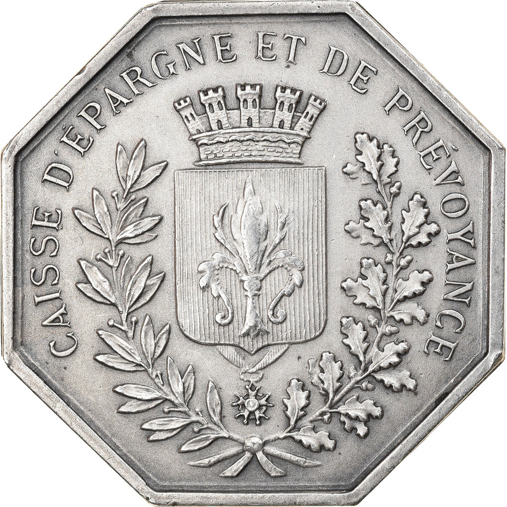 Francia, Token, Caisse d'épargne et de prévoyance de Lille, 1834, EBC, Plata