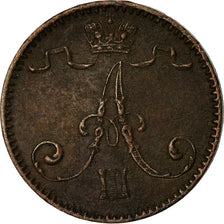Coin, Finland, Alexander III, Penni, 1892, EF(40-45), Copper, KM:10