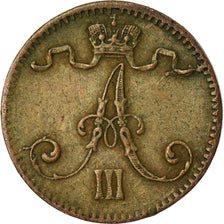 Coin, Finland, Alexander III, Penni, 1888, EF(40-45), Copper, KM:10