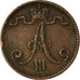 Coin, Finland, Alexander III, Penni, 1888, VF(30-35), Copper, KM:10