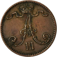 Coin, Finland, Alexander III, Penni, 1888, EF(40-45), Copper, KM:10