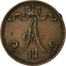 Coin, Finland, Alexander III, Penni, 1894, EF(40-45), Copper, KM:10