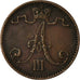Coin, Finland, Alexander III, Penni, 1893, EF(40-45), Copper, KM:10