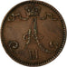 Coin, Finland, Alexander III, Penni, 1893, VF(30-35), Copper, KM:10