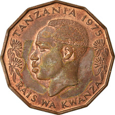 Coin, Tanzania, 5 Senti, 1975, EF(40-45), Bronze, KM:1