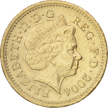 Coin, Great Britain, Elizabeth II, Pound, 2004, British Royal Mint, EF(40-45)