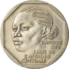 Coin, Gabon, 500 Francs, 1985, Paris, EF(40-45), Copper-nickel, KM:14