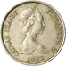 Münze, Kaimaninseln, Elizabeth II, 10 Cents, 1982, British Royal Mint, SS