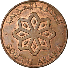 Coin, SOUTH ARABIA, 5 Fils, 1964, EF(40-45), Bronze, KM:2