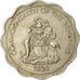 Coin, Bahamas, Elizabeth II, 10 Cents, 1982, Franklin Mint, EF(40-45)
