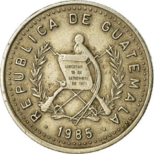 Moneda, Guatemala, 5 Centavos, 1985, BC+, Cobre - níquel, KM:276.4
