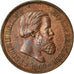 Coin, Brazil, Pedro II, 20 Reis, 1869, EF(40-45), Bronze, KM:474