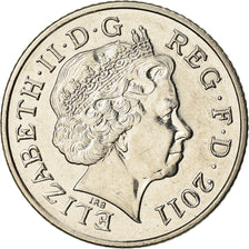 Coin, Great Britain, Elizabeth II, 10 Pence, 2011, British Royal Mint