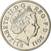 Coin, Great Britain, Elizabeth II, 10 Pence, 2011, British Royal Mint