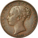 Coin, Great Britain, Victoria, Farthing, 1847, VF(30-35), Copper, KM:725