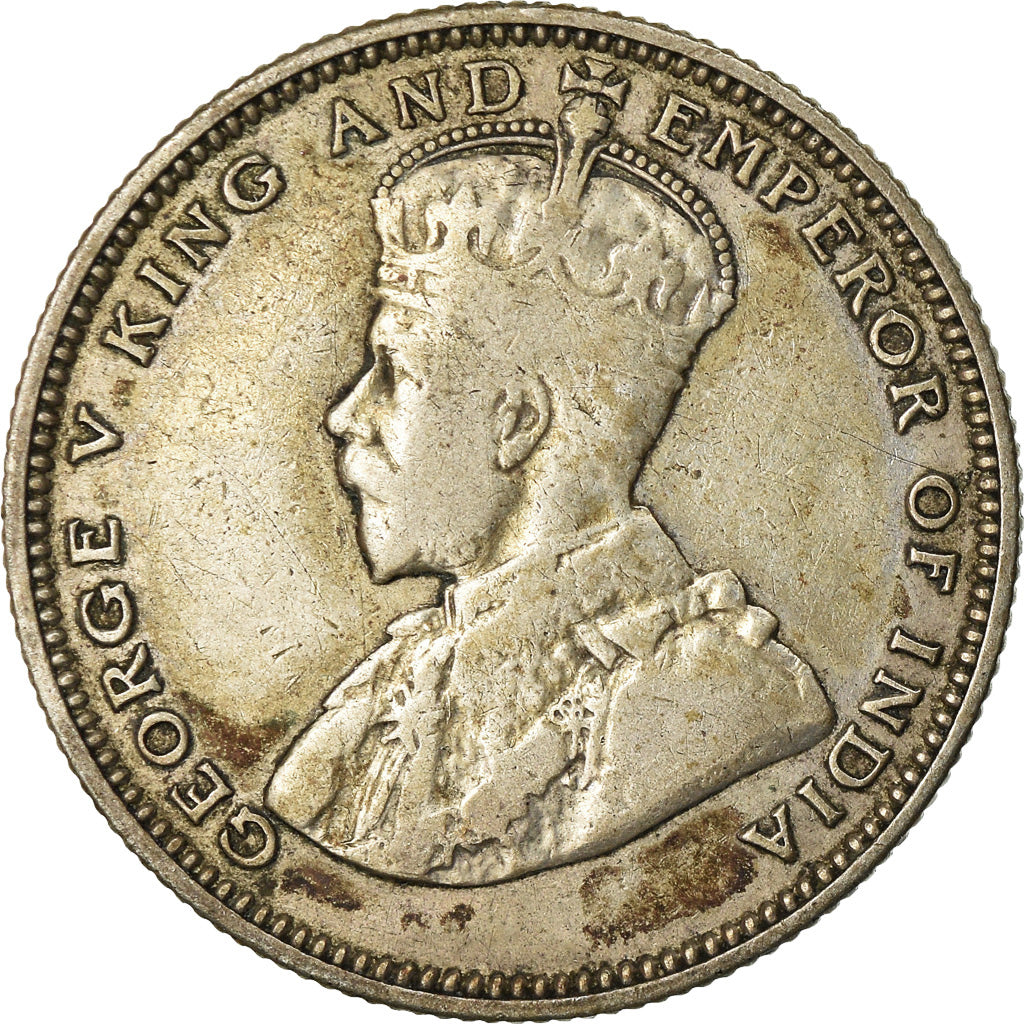 Monnaie, Straits Settlements, George V, 20 Cents, 1926, TB+, Argent, KM:30b