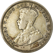 Monnaie, Straits Settlements, George V, 20 Cents, 1926, TB+, Argent, KM:30b