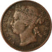 Monnaie, Straits Settlements, Victoria, 1/4 Cent, 1898, TB+, Bronze, KM:14