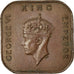 Moneta, MALEZJA, Cent, 1941, EF(40-45), Bronze, KM:2