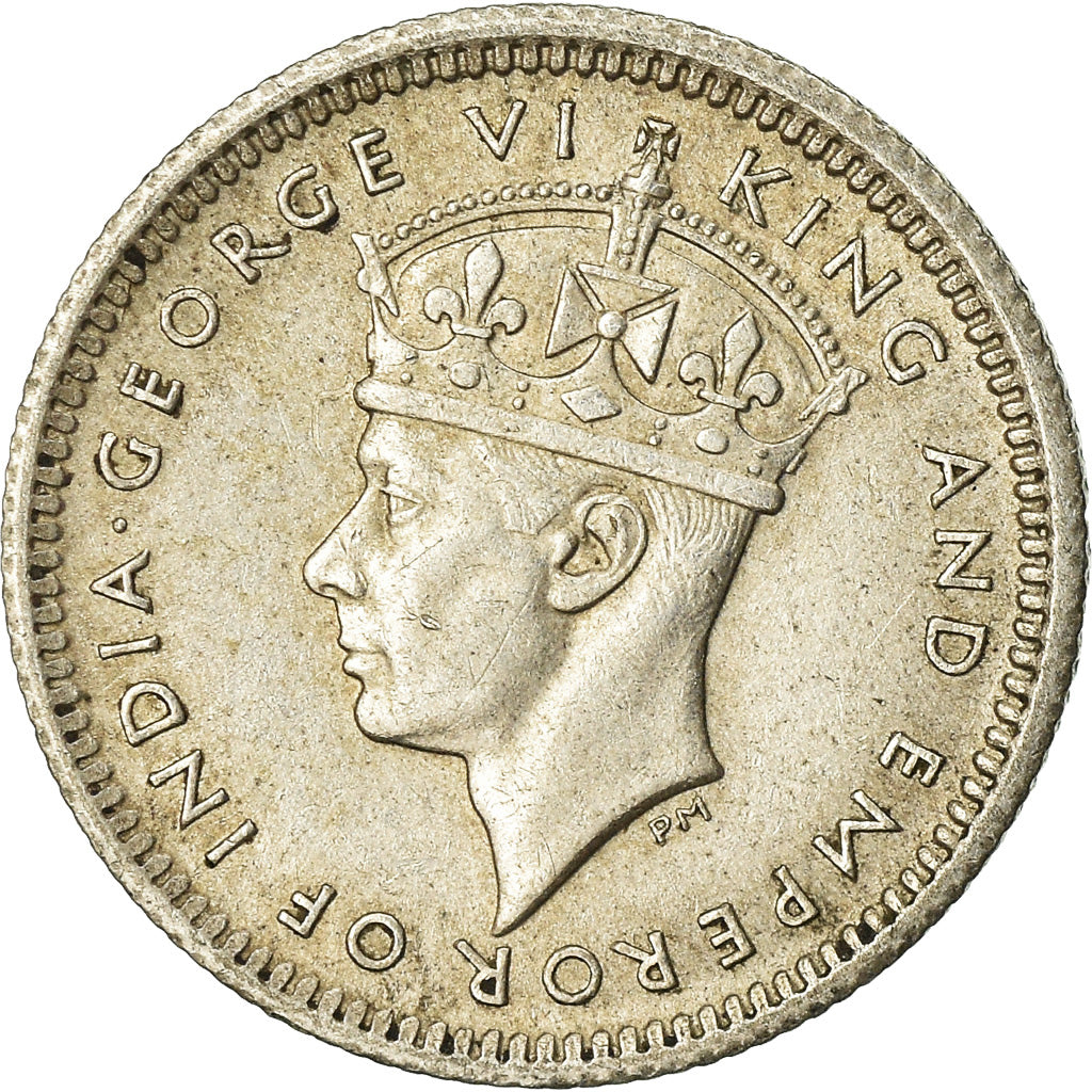 Moneta, Malesia, 5 Cents, 1945, BB, Argento, KM:3a