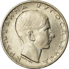Monnaie, Yougoslavie, Petar II, 10 Dinara, 1938, TTB, Nickel, KM:22