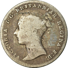 Coin, Great Britain, Victoria, 4 Pence, Groat, 1839, VF(30-35), Silver, KM:731.1