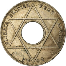 Coin, BRITISH WEST AFRICA, Edward VII, 1/10 Penny, 1908, EF(40-45)