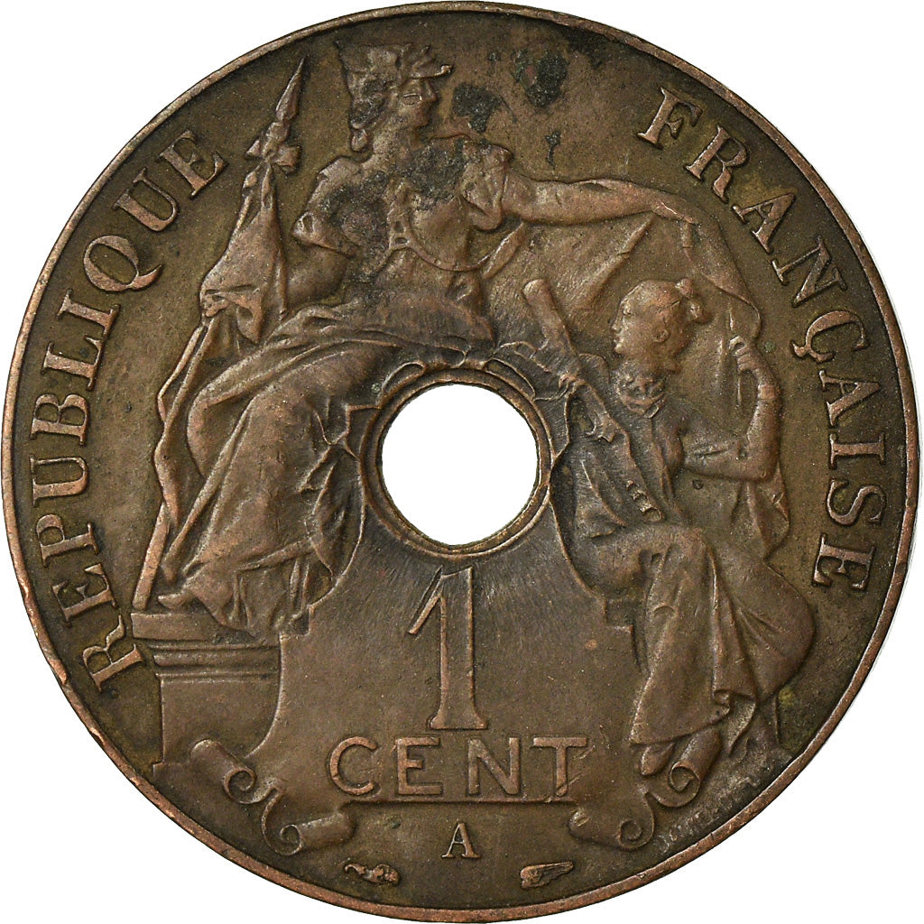 Monnaie, FRENCH INDO-CHINA, Cent, 1938, Paris, SUP, Bronze, KM:12.1