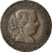 Coin, Spain, Isabel II, 2-1/2 Centimos, 1868, Madrid, VF(30-35), Copper