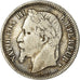Moeda, França, Napoleon III, Napoléon III, Franc, 1869, Paris, VF(20-25)