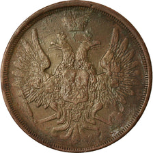 Moneda, Rusia, 3 Kopeks, 1852, Ekaterinbourg, MBC, Cobre, KM:151.1