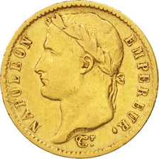 France, Napoléon I, 20 Francs,1812, Paris, AU(50-53),Gold, KM:695.1,Gadoury 1025
