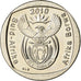 Moneta, Sudafrica, 2 Rand, 2010, Pretoria, SPL, Rame placcato nichel, KM:498