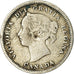 Coin, Canada, Victoria, 5 Cents, 1886, Royal Canadian Mint, VF(20-25), Silver